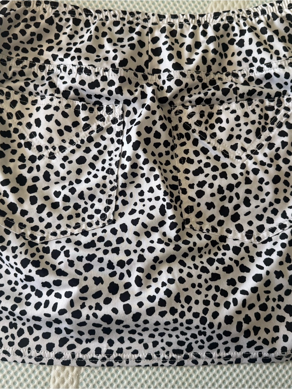 Jofit Black and White Dalmatian Spot Active Shorts
